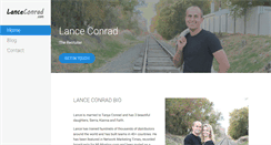 Desktop Screenshot of lanceconrad.com
